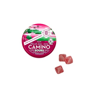 Watermelon Spritz | Camino sours Gummies 10x 10mg/100mg THC | Kiva
