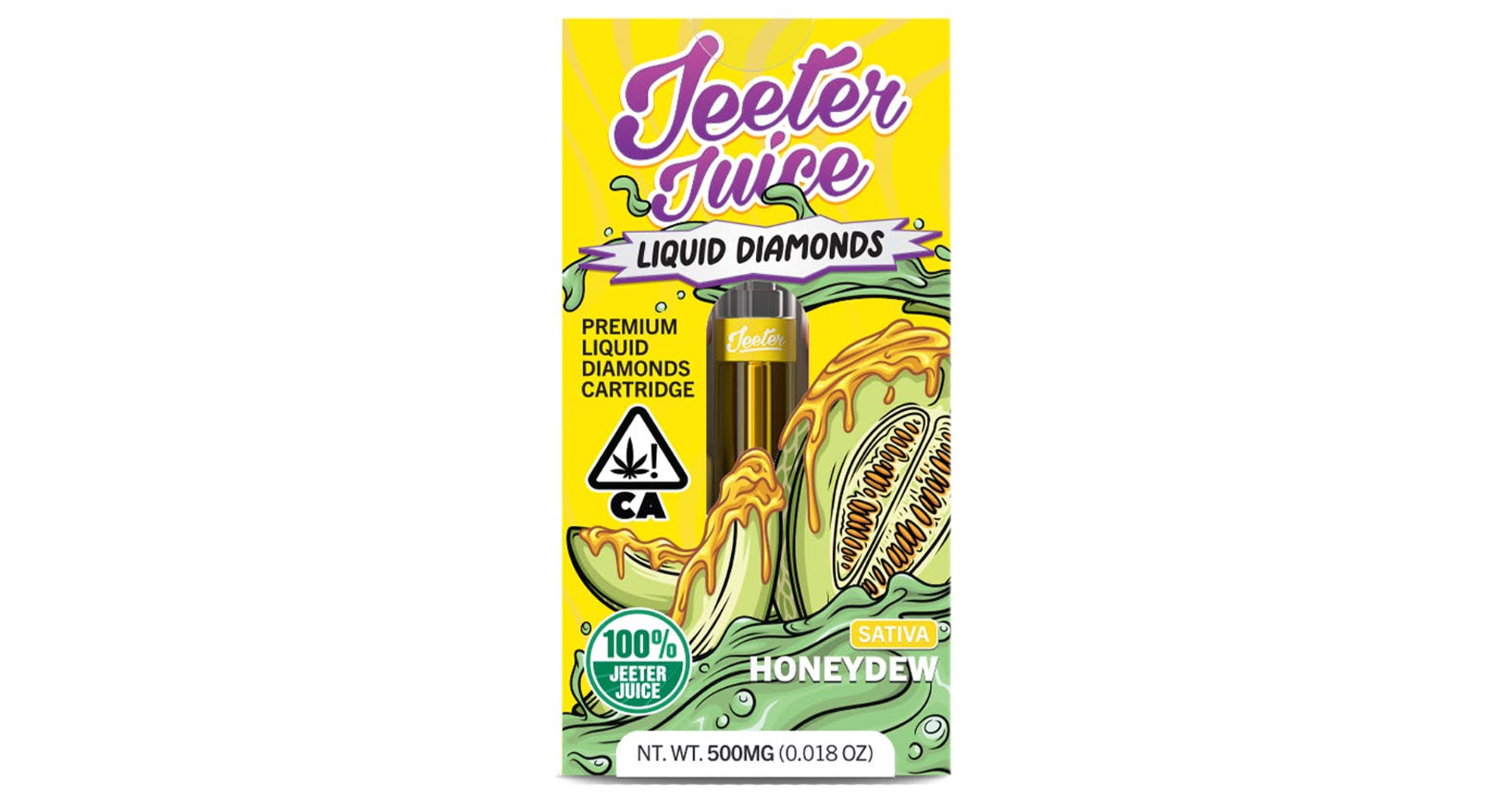 Jeeter: Honeydew Liquid Diamonds Cartridge - 1g