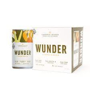 WUNDER - Wunder 4-Pack 8oz Cans Sessions Lemon Ginger $18