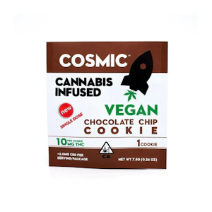 Cosmic Edibles - Chocolate Chip | Single Cookies 1pk 10mg | Cosmic Edibles