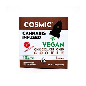 Chocolate Chip | Single Cookies 1pk 10mg | Cosmic Edibles