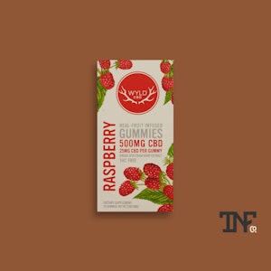 WYLD - Wyld CBD Gummies Raspberry 500mg