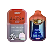 BOUTIQ - 1g Liquid Live Diamonds AIO Switch Dual Tank - Pink Tangie x Tropicana