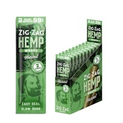 Zig Zag - 2 Hemp Wraps - Natural