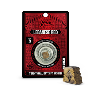 SITKA - 1g Lebanese Red Hash - Sitka