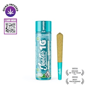 Jeeter - Sour Tsunami (I) | 1g Infused Preroll | Jeeter