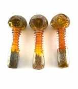 5" Outside Spiral Squared Mouth Spoon Pipe