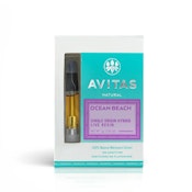 Avitas | Ocean Beach | Live Resin Cartridge | 1g