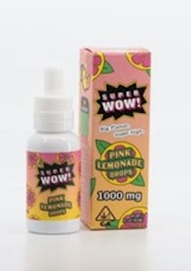 Super Wow - THC Pink Lemonade Drops 1000mg Tincture- Super Wow