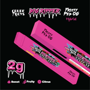 CRUDE BOYS - Ice Cream Cookies - 2g Disposable by Crude Boys