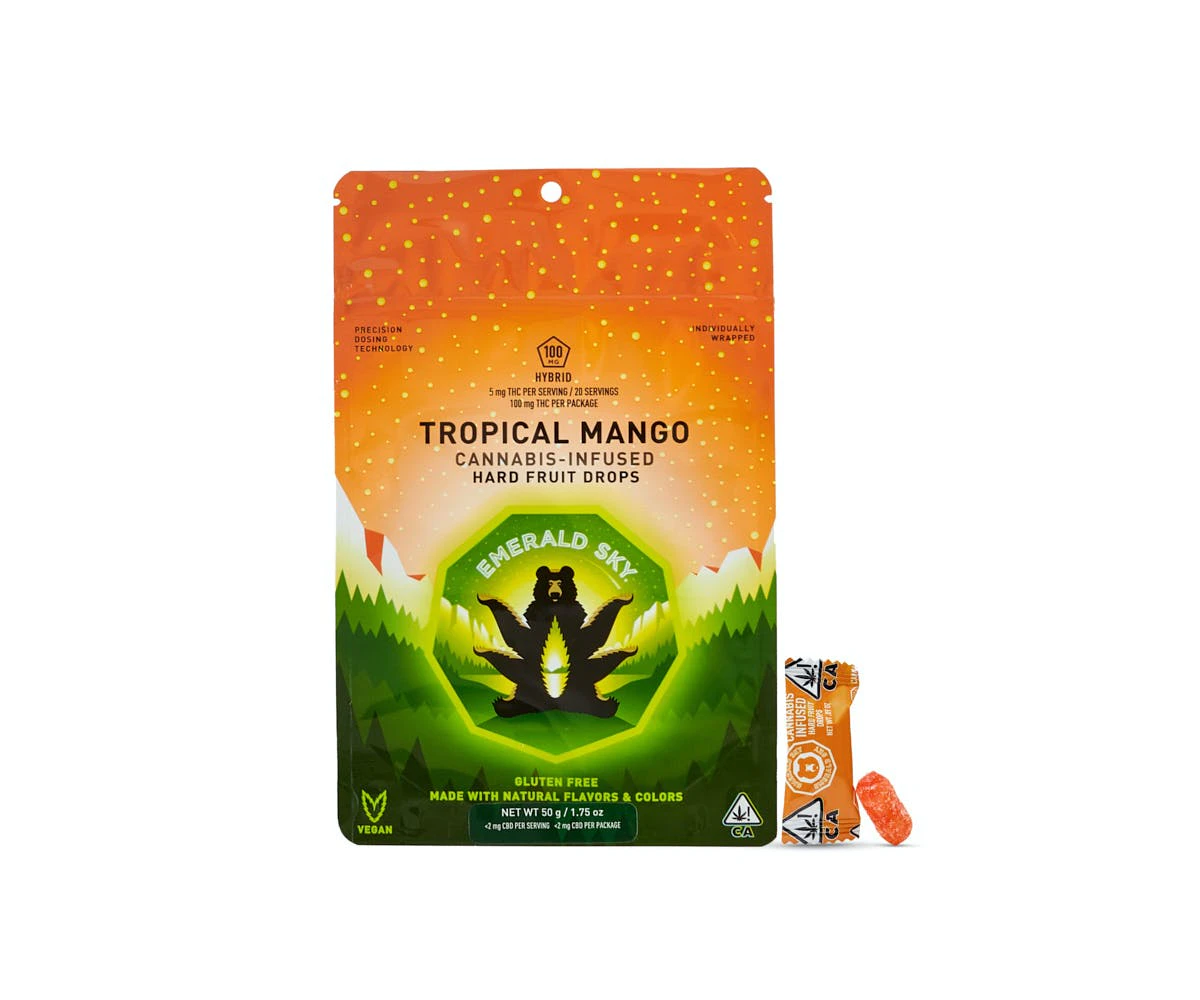 Emerald Sky - Emerald Sky Tropical Mango Lozenges 100mg Main Image