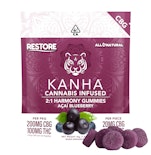 Harmony Acai Blueberry | 2:1 CBG:THC Edible | Kanha