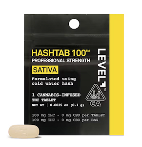 LEVEL+ - Level Single 100mg HashTab Sativa