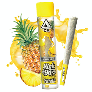 High 90's - Pineapple Wax Infused Preroll 1.2g