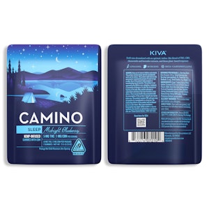 Kiva Confections - Kiva Confections | Camino Midnight Blueberry - "Sleep" Trial Pack 5:1 CBN Gummies 2pc