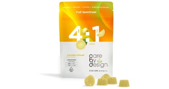 Care By Design - Lemon 4:1 CBD:THC Gummies - 125mg