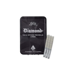 Midnight Gelato Diamond-Infused Pre-roll 3-Pack [1.5 g]
