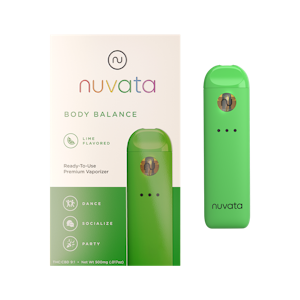 NUVATA - Nuvata | Disposable Pen | Body Balance Lime (9:1 THC:CBD) | 500mg