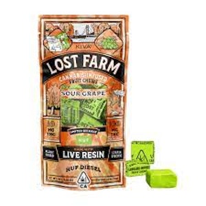 Kiva Confections - Lost Farm Chews 100mg | Dragonfruit Tropical Cherry