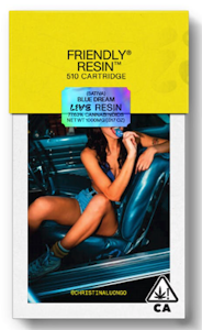 Friendly Farms - Friendly Farms Live Resin Cartridge 1g - Blue Dream 71%