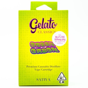 Gelato - Green Crack 1g Classics Cart - Gelato