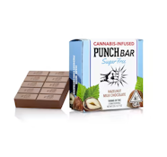 Punch Bar Hazelnut Milk Chocolate (Sugar-Free) (Solventless) 100mg