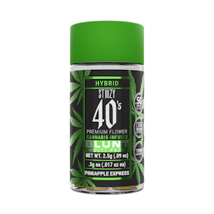 STIIIZY - Stiiizy - Pineapple Express - 2.5g 40's Mini Blunts