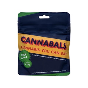 Cannabals -  CANNABALS - Sour Apple - 100mg