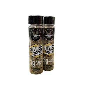 Claybourne Co. - Super Silver Haze x Durban Poison Power Stack 3g
