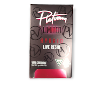 Platinum Vape - Live Resin - Pink Runtz - 1g