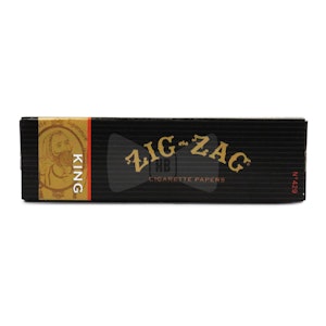 Zig Zag King Size Black Rolling Papers N*429