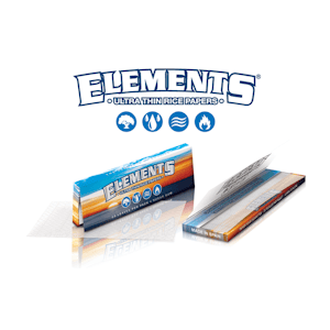 ELEMENTS - Elements Ultra Thin Rice Papers - 1 1/4