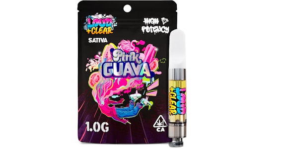 Loud+Clear - Loud + Clear - Pink Guava High Potency Cartridge - 1g