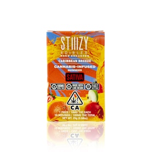 STIIIZY - STIIIZY - Edible - Caribbean Breeze - Nano Gummies - 100MG