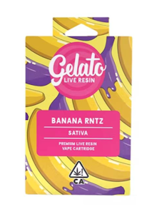 Gelato - Gelato - Live Resin - Banana Rntz - (1ml) SATIVA **