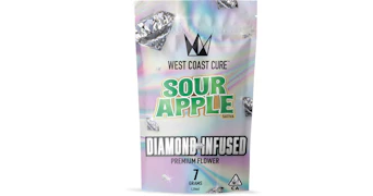 West Coast Cure - Sour Apple Diamond Infused Premium Flower - 7g