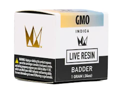 WEST COAST CURE: GMO Live Resin Badder 1g (I)