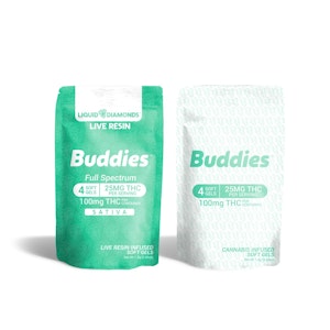 Buddies THC 50mg Capsule 2pc