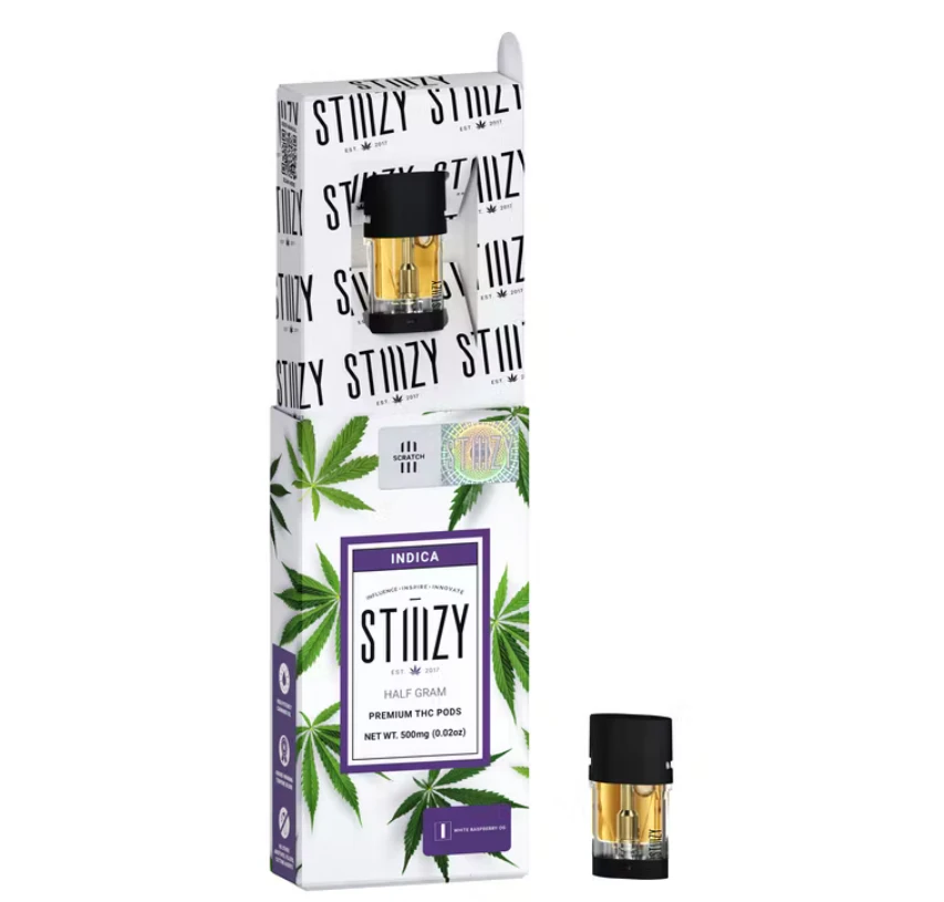 STIIIZY - Stiiizy LIIIL All-In-One .5g White Raspberry Main Image