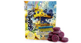 Gramlin - Blueberry Lemon Live Rosin Gummies - 100mg