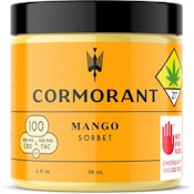 Cormorant | 4oz Mango 1:1 Sorbet | DOH | 100mg THC/CBD