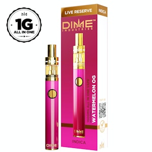 DIME INDUSTRIES - Dime 1g Watermelon OG Live Resin AIO Disposable