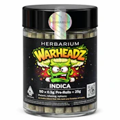 Herbarium | Warheadz | Indica 50pack 0.5g pre roll