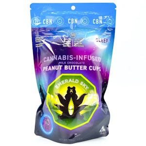 Emerald Sky - Peanut Butter Cups Sleep 10:2:2 140mg 10 Pack - Emerald Sky