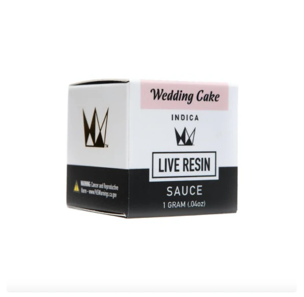 West Coast Cure - West Coast Cure - Wedding Cake - 1g Live Resin Sauce Main Image
