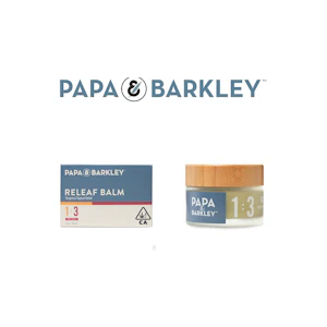 Papa & Barkley - Papa & Barkley - Releaf Balm THC Rich - 1:3 CBD:THC - 50ml