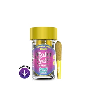 JEETER - Jeeter - Baby Jeeter - Durban Poison - Infused Preroll - 5pk - 2.5g