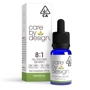 CARE BY DESIGN - Care By Design | 8:1 CBD Drops | Tincture | 15ml