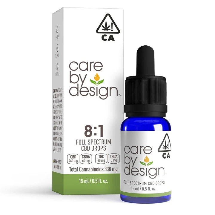 Care By Design - Care By Design | 8:1 CBD Drops | Tincture | 15ml Main Image