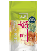 Tropic Twist Indica Gummies 100mg - Dixie